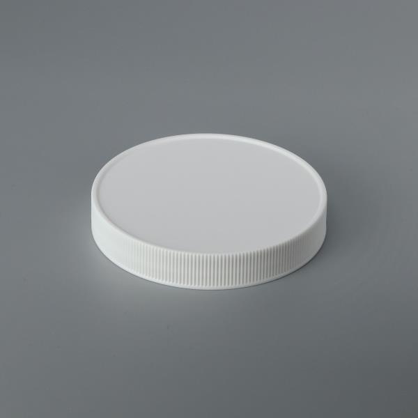 Plastic Closure RM089 (matte top; ribbed side; stacking) 89mm